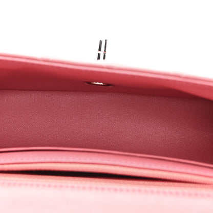 Chanel Lambskin Quilted Mini Rectangular Flap Pink 5 of 11