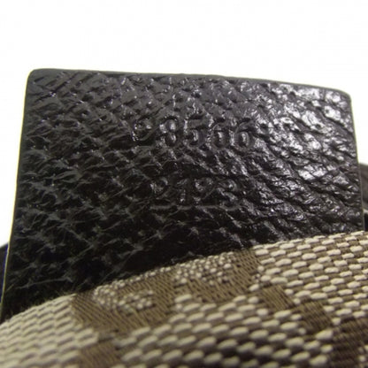 Gucci GG Monogram Web Double Pocket Belt Bag Ebony 8 of 9