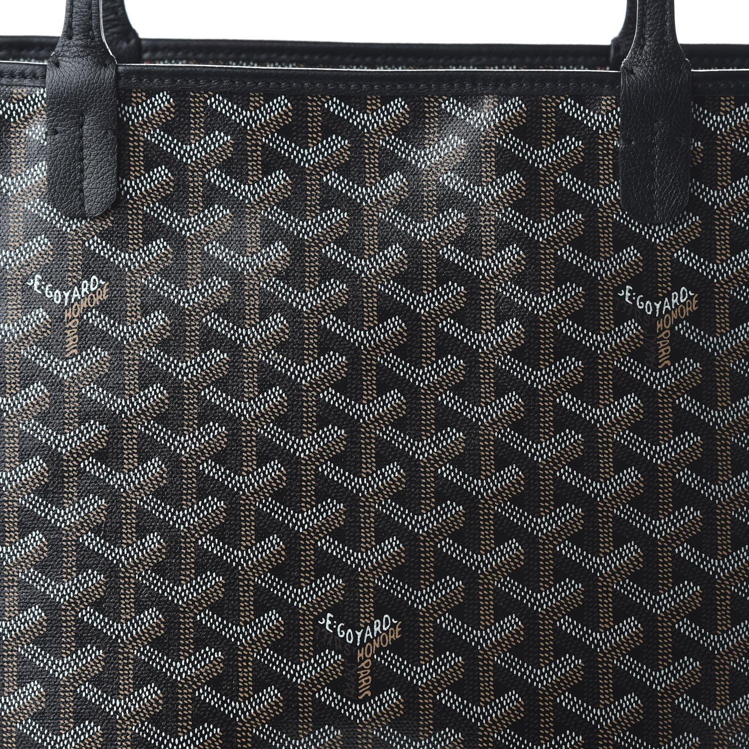 Goyard Goyardine Artois MM Black 9 of 9