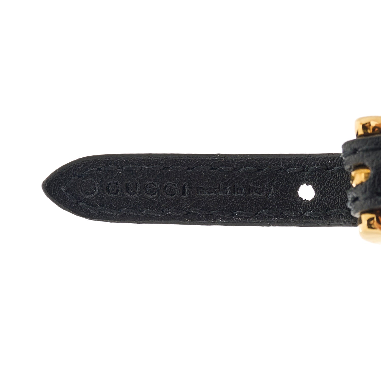 Gucci Calfskin Logo Bracelet S Black 3 of 5