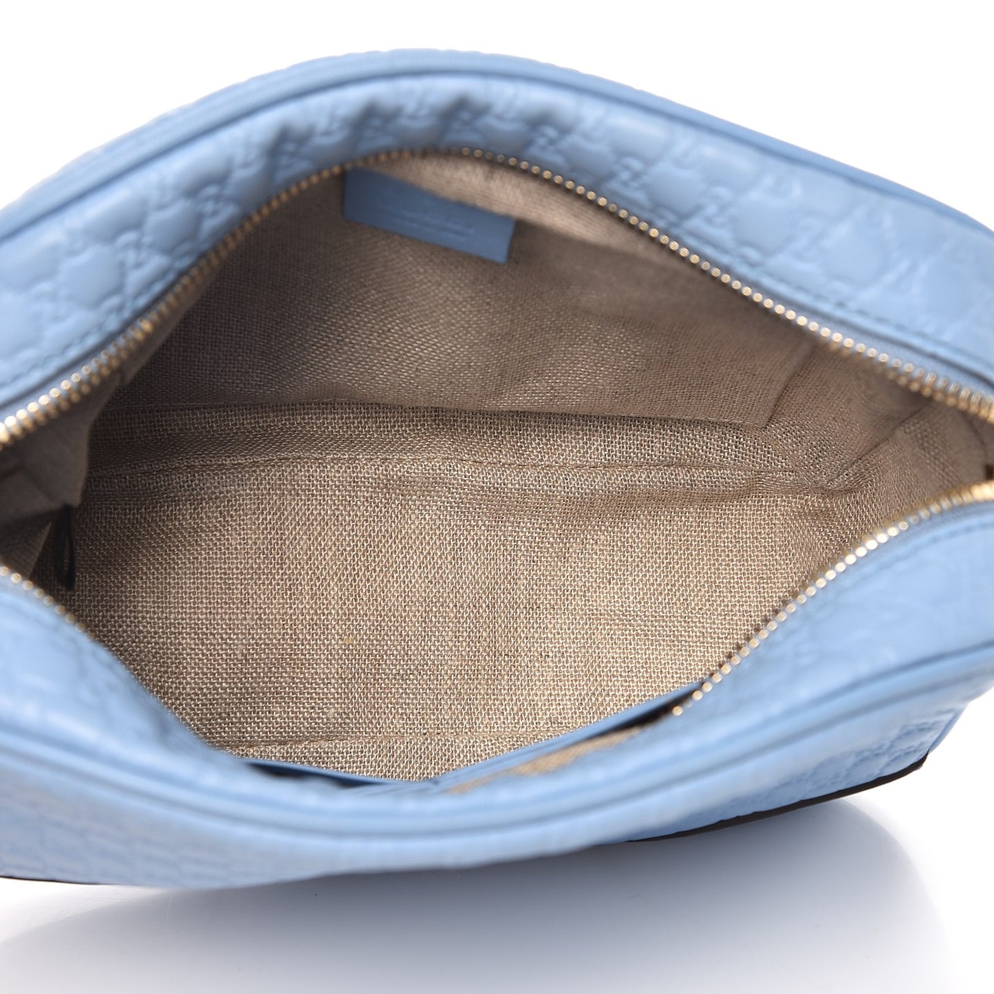 Microguccissima Mini Bree Messenger Bag Mineral Blue