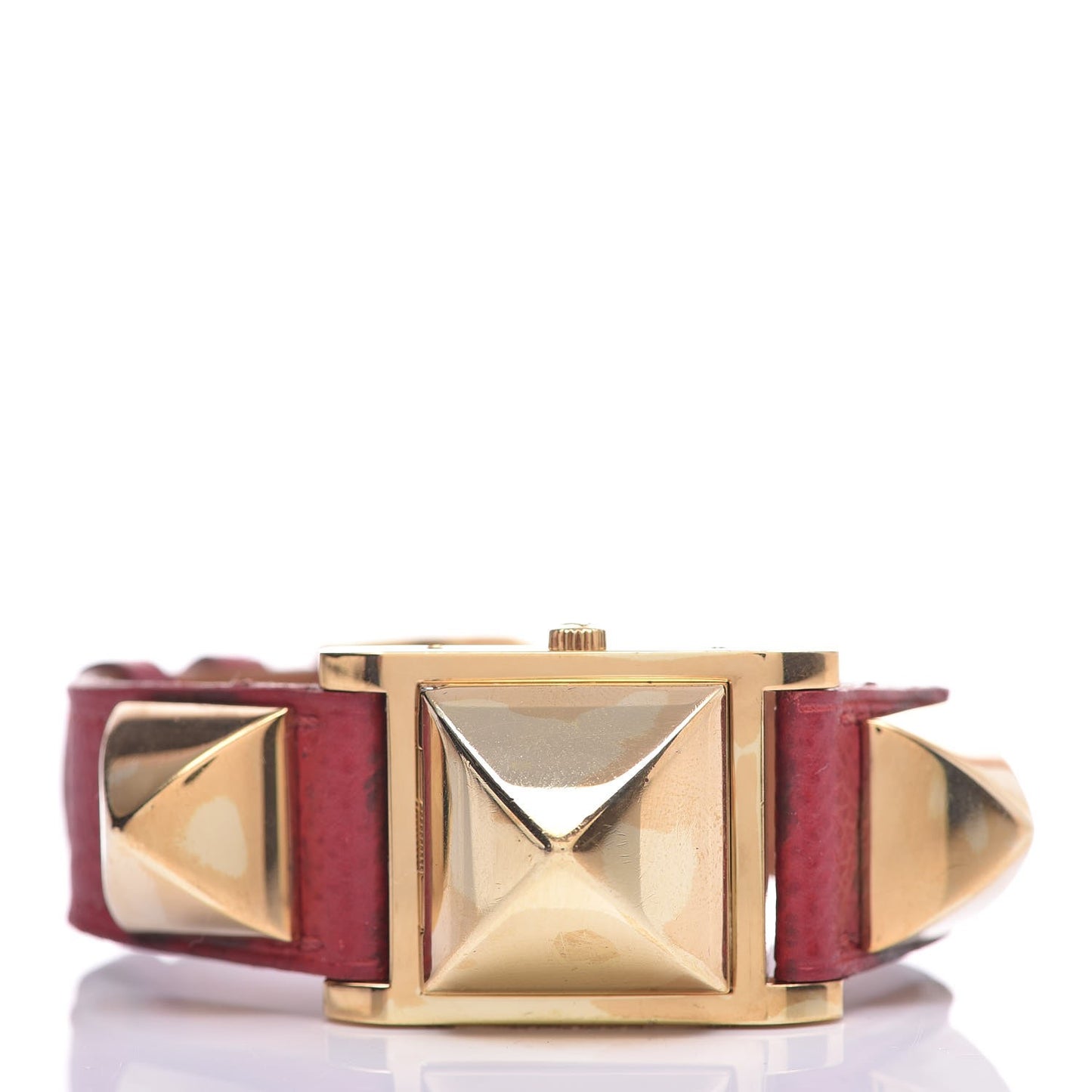 Stainless Steel Courchevel 23mm Medor Quartz Watch Rouge