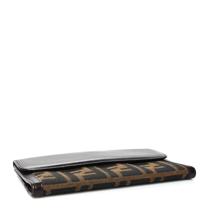 Fendi Zucca Continental Wallet Tobacco 5 of 12