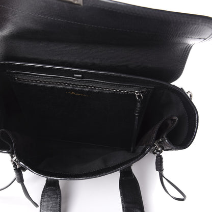 3.1 Phillip Lim 3.1 Turtle Embossed Medium Pashli Satchel Black 5 of 9