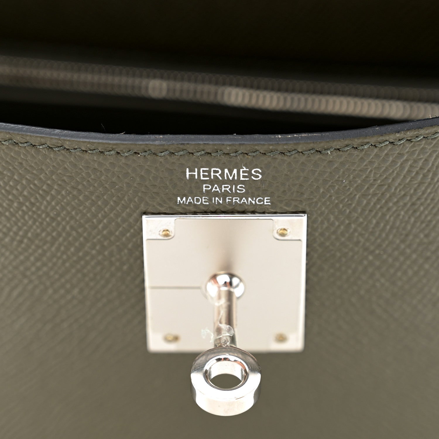 Hermes Epsom Kelly Sellier 28 Vert De Gris 6 of 18