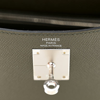 Hermes Epsom Kelly Sellier 28 Vert De Gris 6 of 18