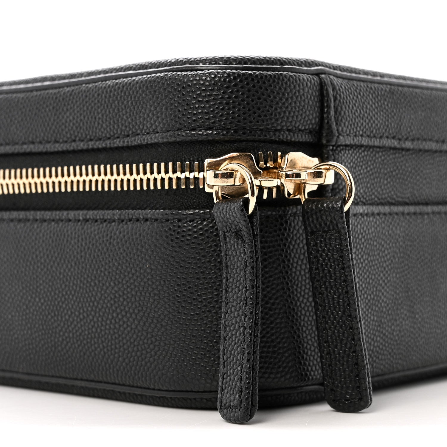 Chanel Caviar Quilted Medium CC Filigree Vanity Case Black 10 of 13