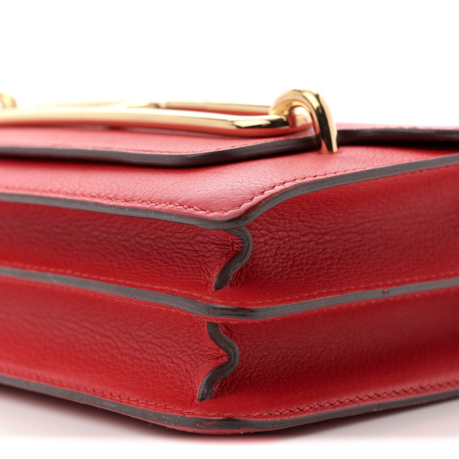Hermes Evercolor Mini Sac Roulis Rouge Casaque 10 of 11