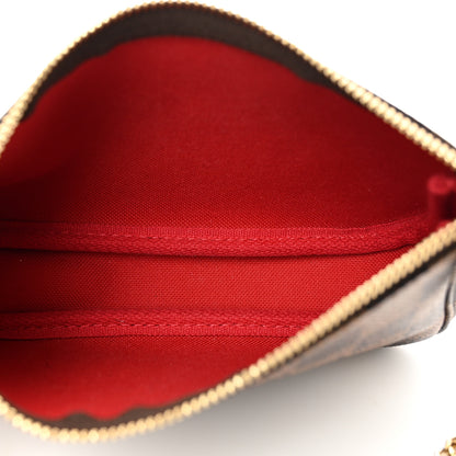 Louis Vuitton Damier Ebene Mini Pochette Accessories 5 of 8
