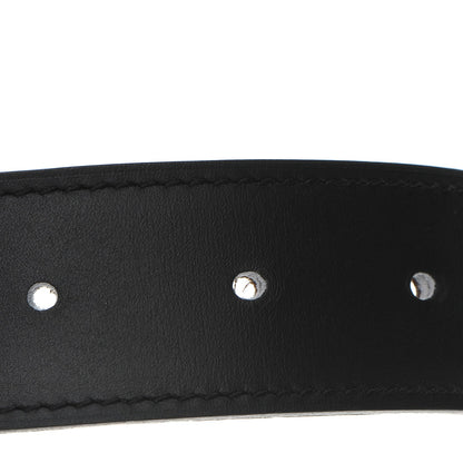 Hermes Swift Togo 32mm Belt Strap 95 Black Chocolate 3 of 7