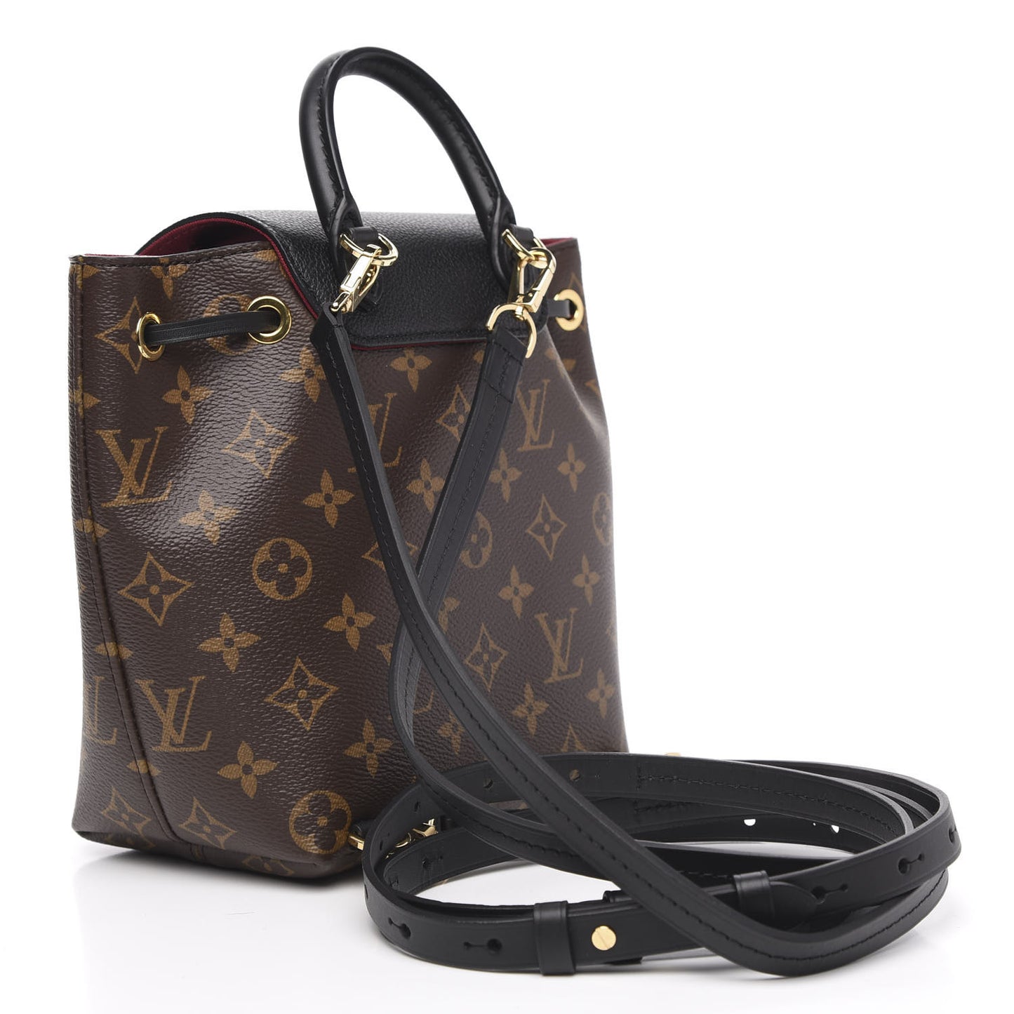 Monogram BB Montsouris NM Backpack Black