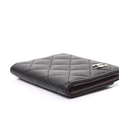 Chanel Caviar Quilted Card Holder Wallet Black 5 of 13