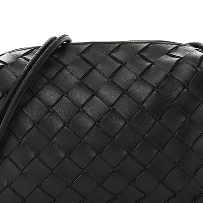 Bottega Veneta Nappa Intrecciato Mini Loop Camera Bag Black 7 of 10