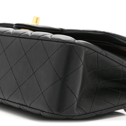 Chanel Lambskin Quilted Small Double Flap Black 10 of 10