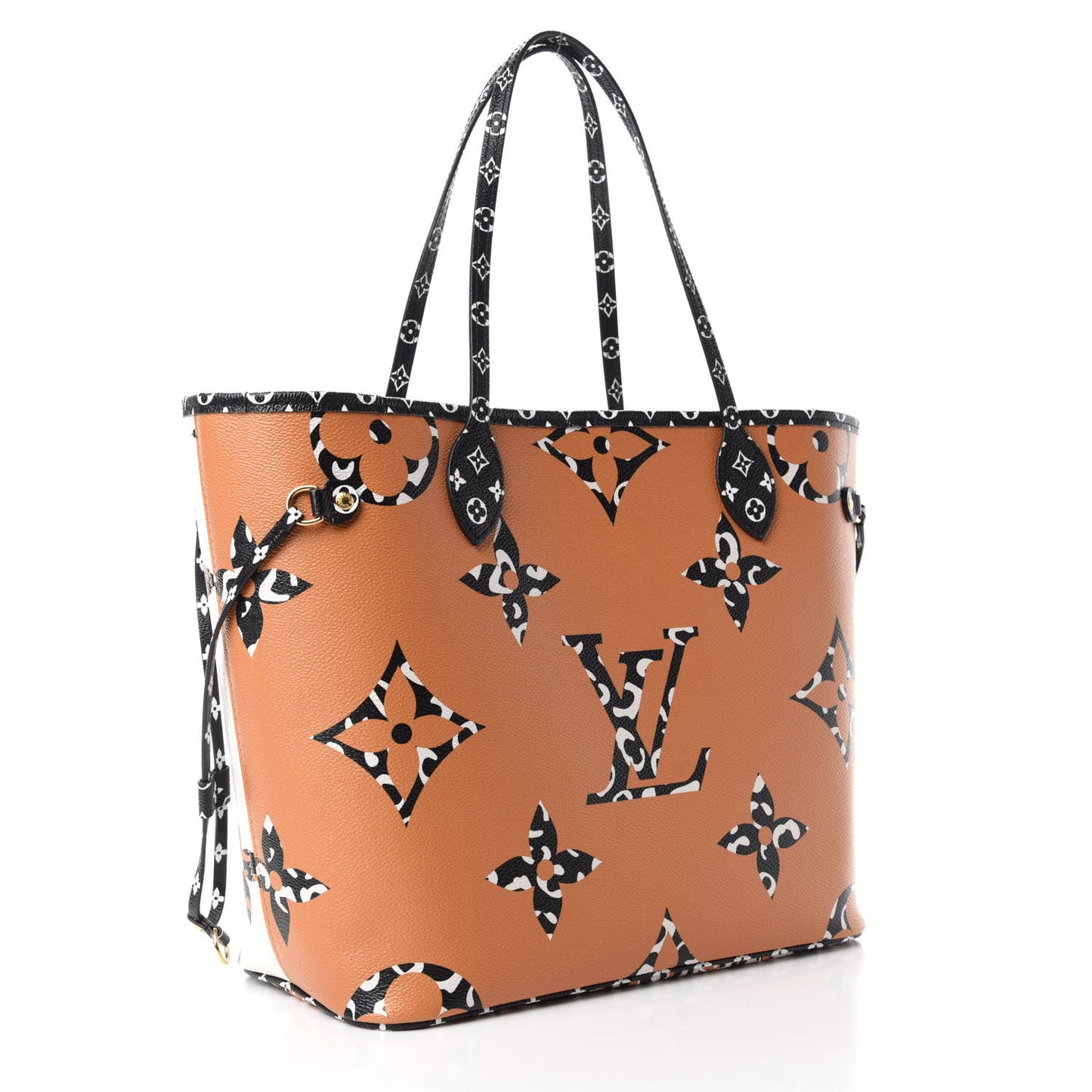 Monogram Giant Jungle Neverfull MM Ivory