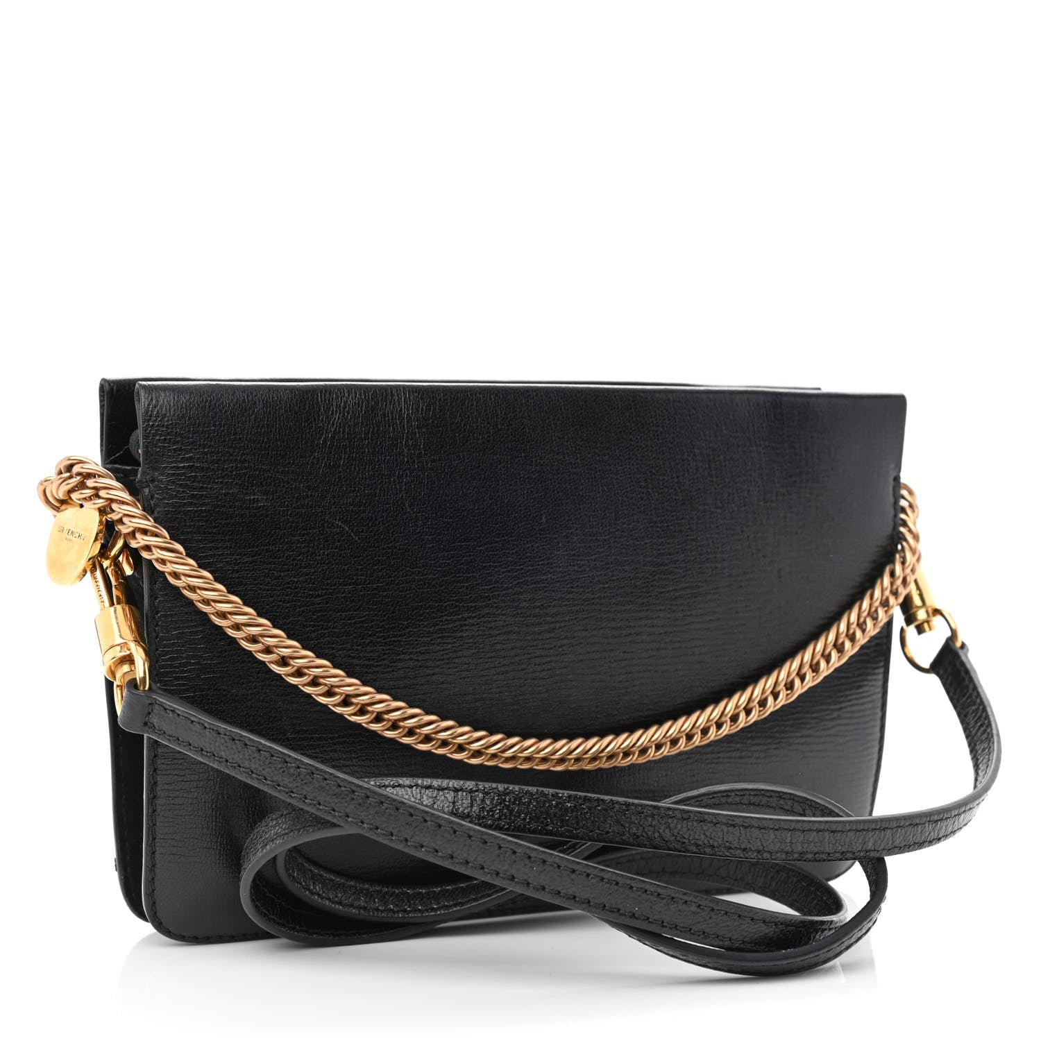 Givenchy Textured Calfskin Cross 3 Crossbody Bag Black 3 of 10