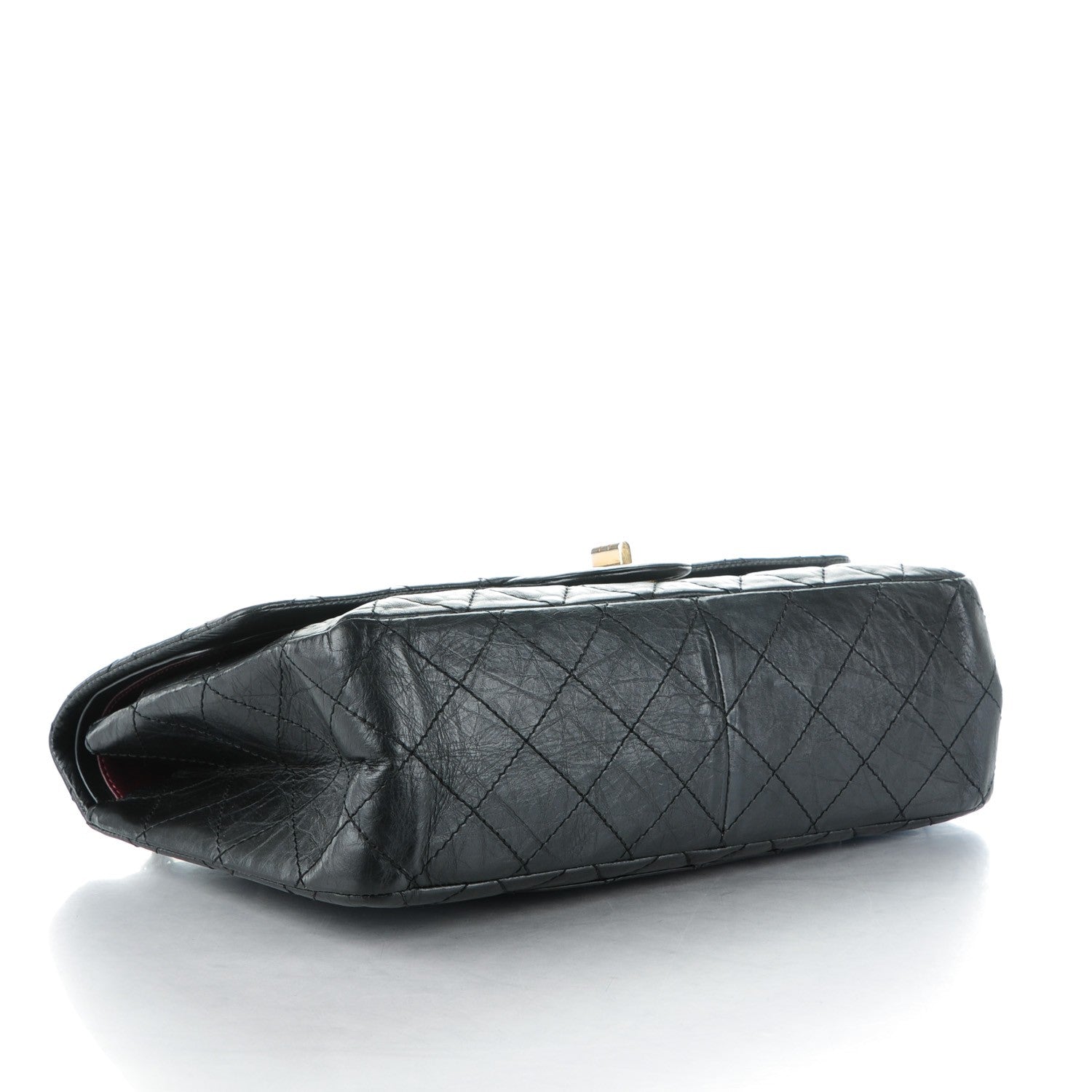 Chanel Aged Calfskin Quilted 2.55 Reissue 227 Flap Black 4 of 8
