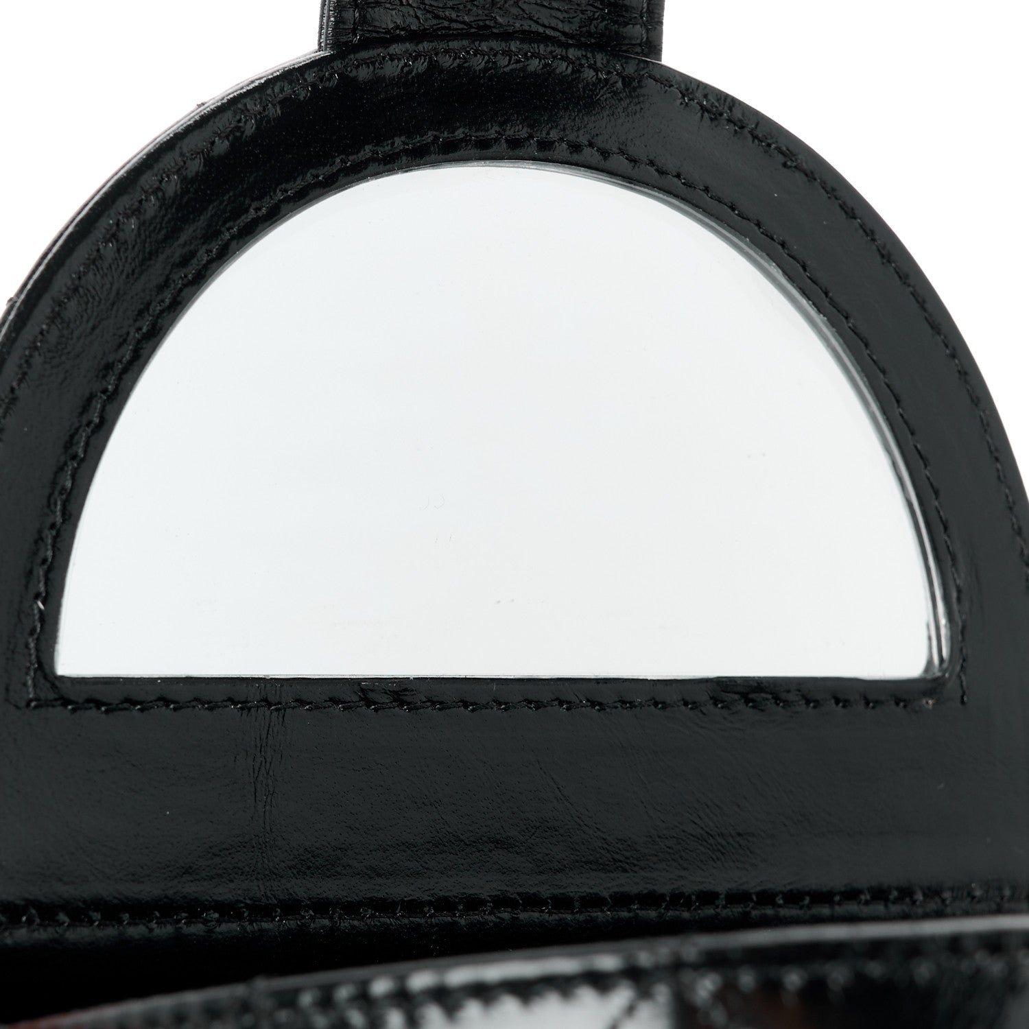 Chanel Lambskin Quilted Chain Top Handle Vanity With Chain Black 12 of 13
