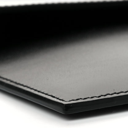 Saint Laurent Smooth Shiny Calfskin Monogram Uptown Baby Pouch Black 7 of 10
