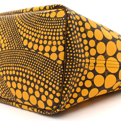 Louis Vuitton Monogram Kusama Waves Neverfull MM Yellow 9 of 11