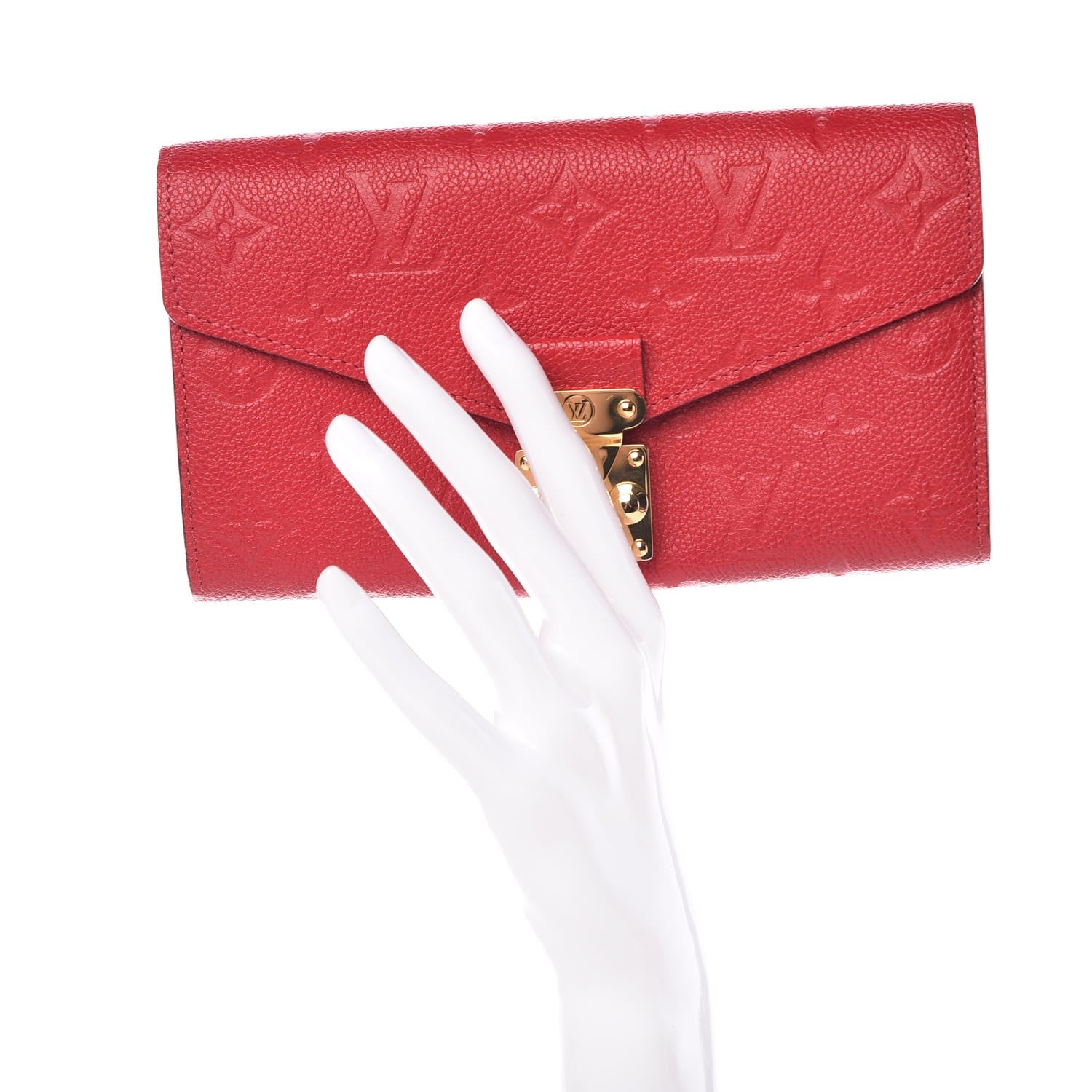 Louis Vuitton Empreinte Metis Wallet Scarlet 2 of 9