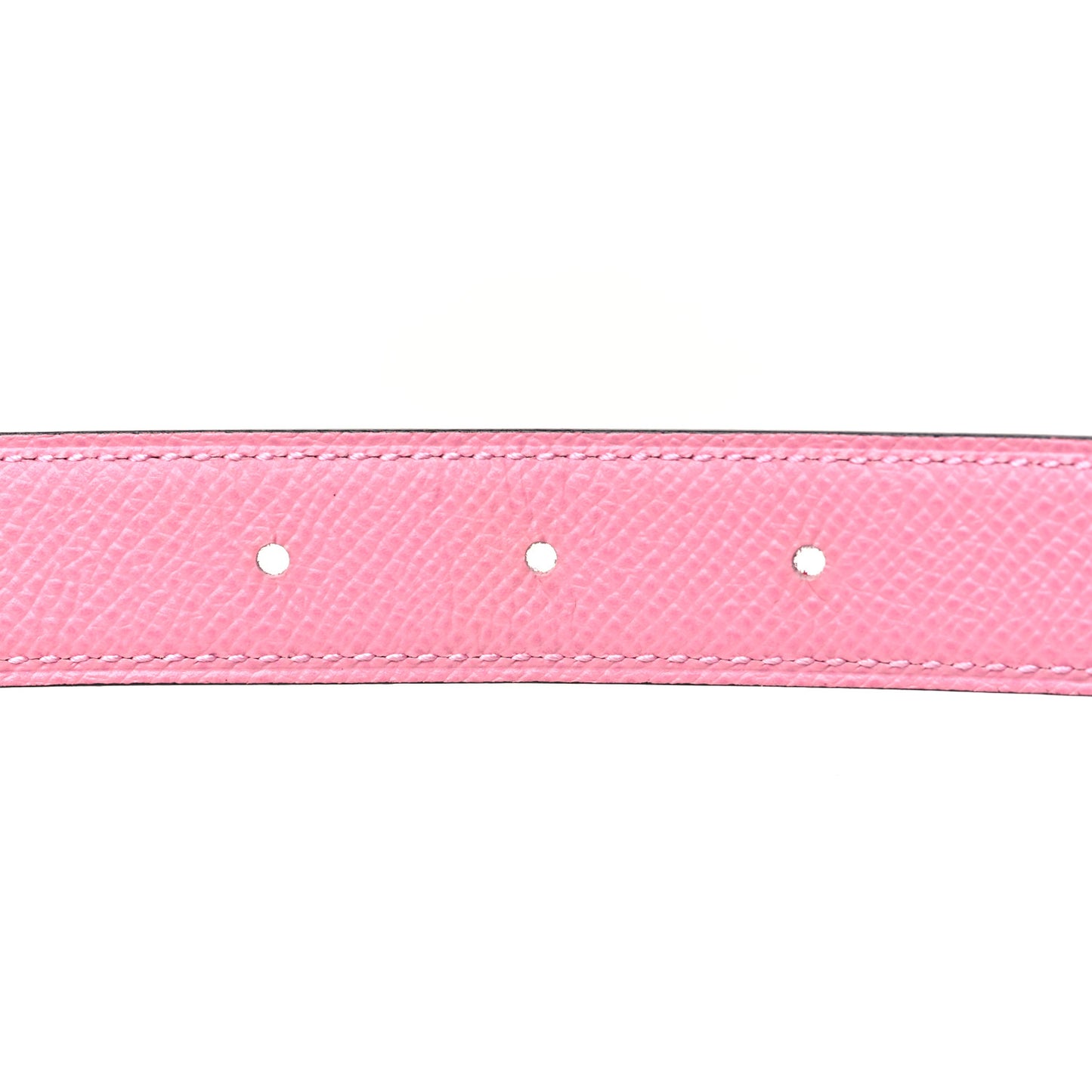 Swift Epsom 24mm Mini Constance H Belt 90 Rouge Tomate Rose Confetti