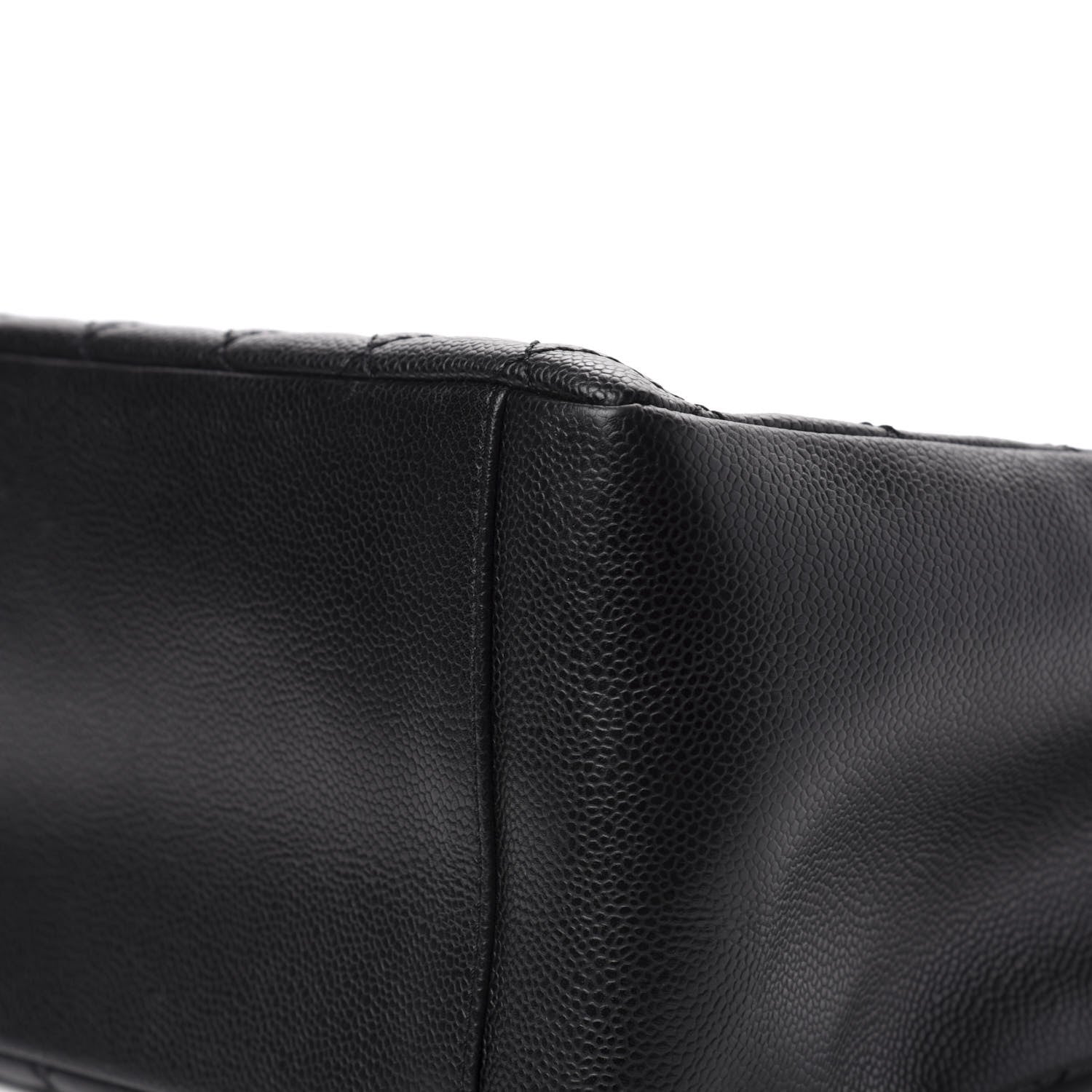 Chanel Caviar Quilted Grand Shopping Tote GST Black 9 of 10