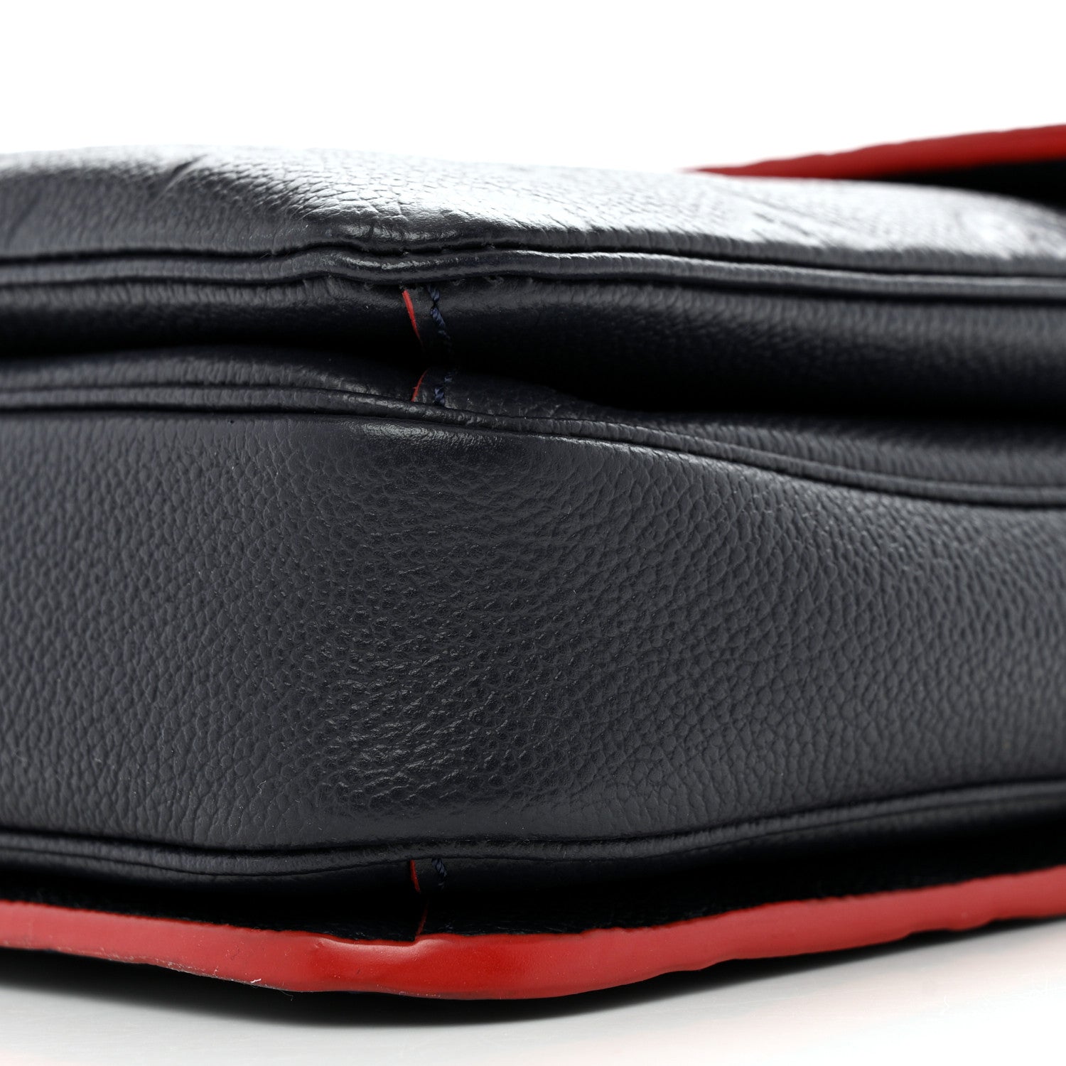 Louis Vuitton Empreinte Pochette Metis Marine Rouge 9 of 13