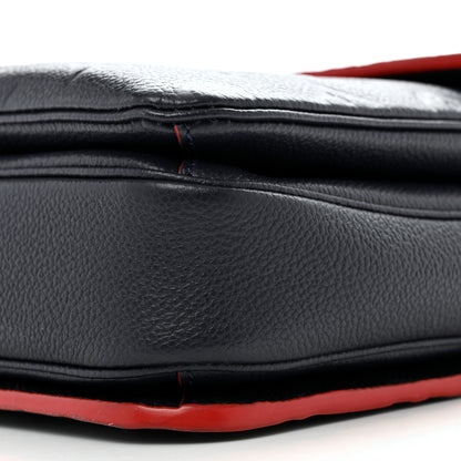 Louis Vuitton Empreinte Pochette Metis Marine Rouge 9 of 13