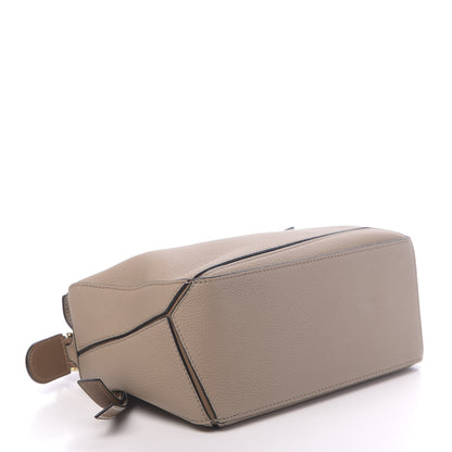 Loewe Grained Calfskin Small Puzzle Bag Sand Mink 4 of 9