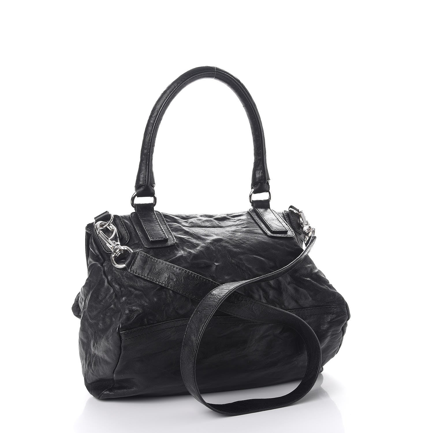 Givenchy Tumbled Sheepskin Medium Pandora Black 4 of 12