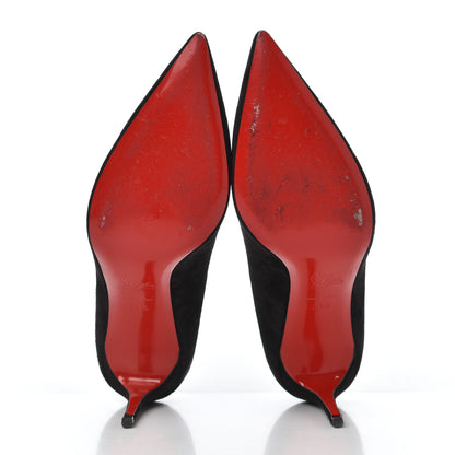 Christian Louboutin Veau Velours So Kate 85 Pumps 38.5 Black 5 of 17