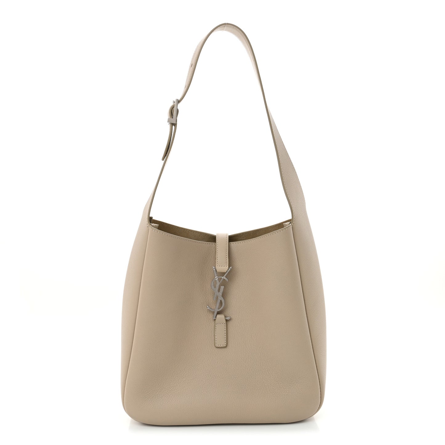Smooth Calfskin Small Le 5 A 7 Soft Hobo Dusty Grey