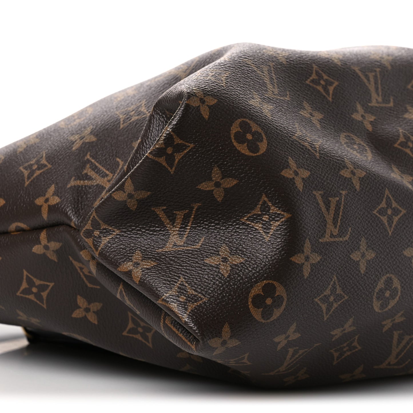 Monogram Flower Zipped Tote MM Black