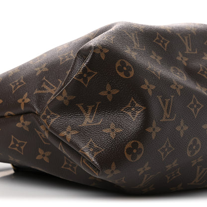 Louis Vuitton Monogram Flower Zipped Tote MM Black 8 of 10