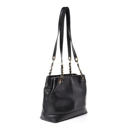 Chanel Caviar CC Shoulder Bag Black 3 of 15