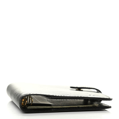 Louis Vuitton Epi Small Ring Agenda Cover Black 4 of 7
