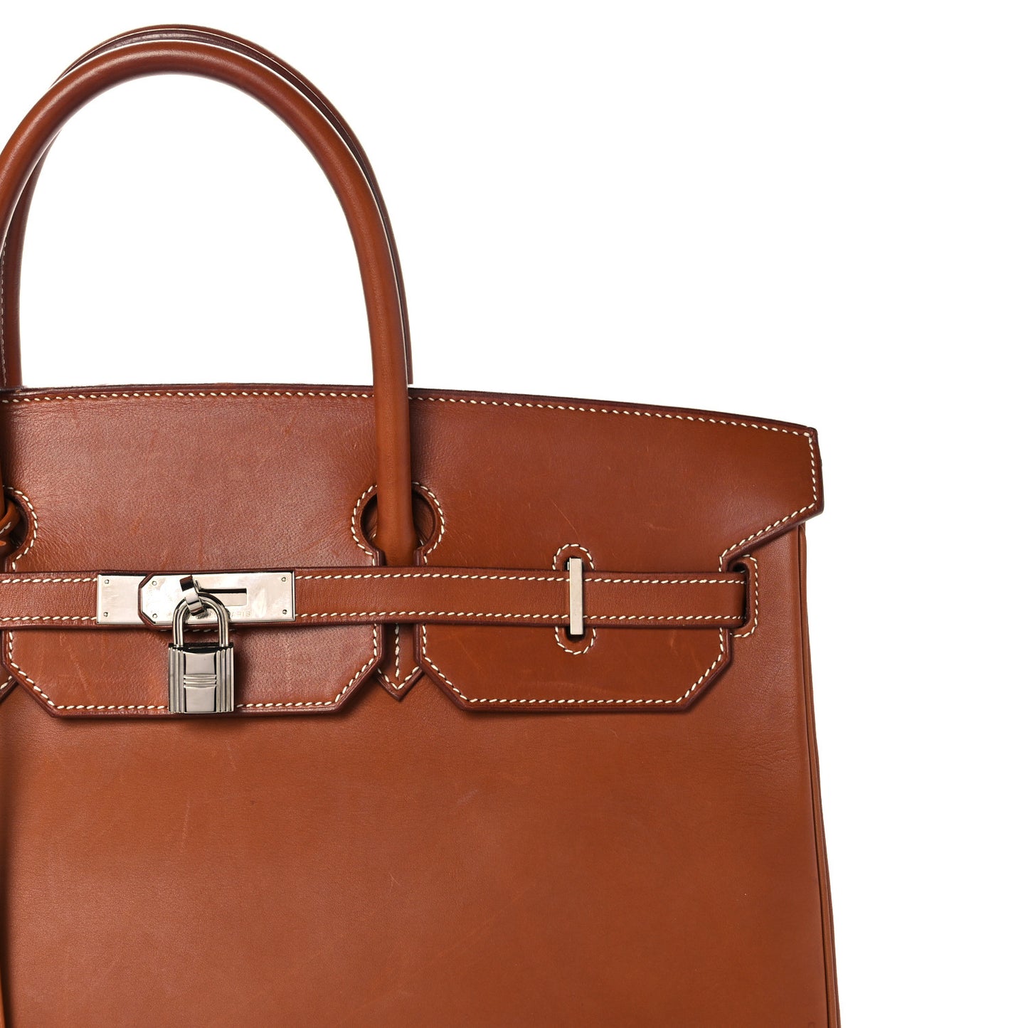 Natural Barenia Birkin 40 Fauve