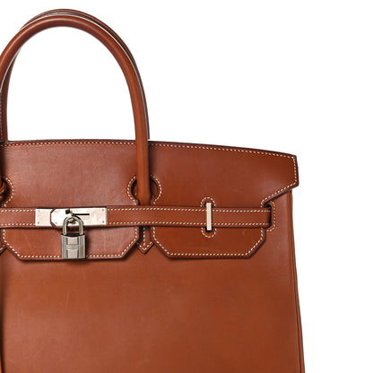 Hermes Natural Barenia Birkin 40 Fauve 42 of 51