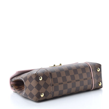 Louis Vuitton Damier Ebene Caissa Clutch Rose Ballerine 4 of 12