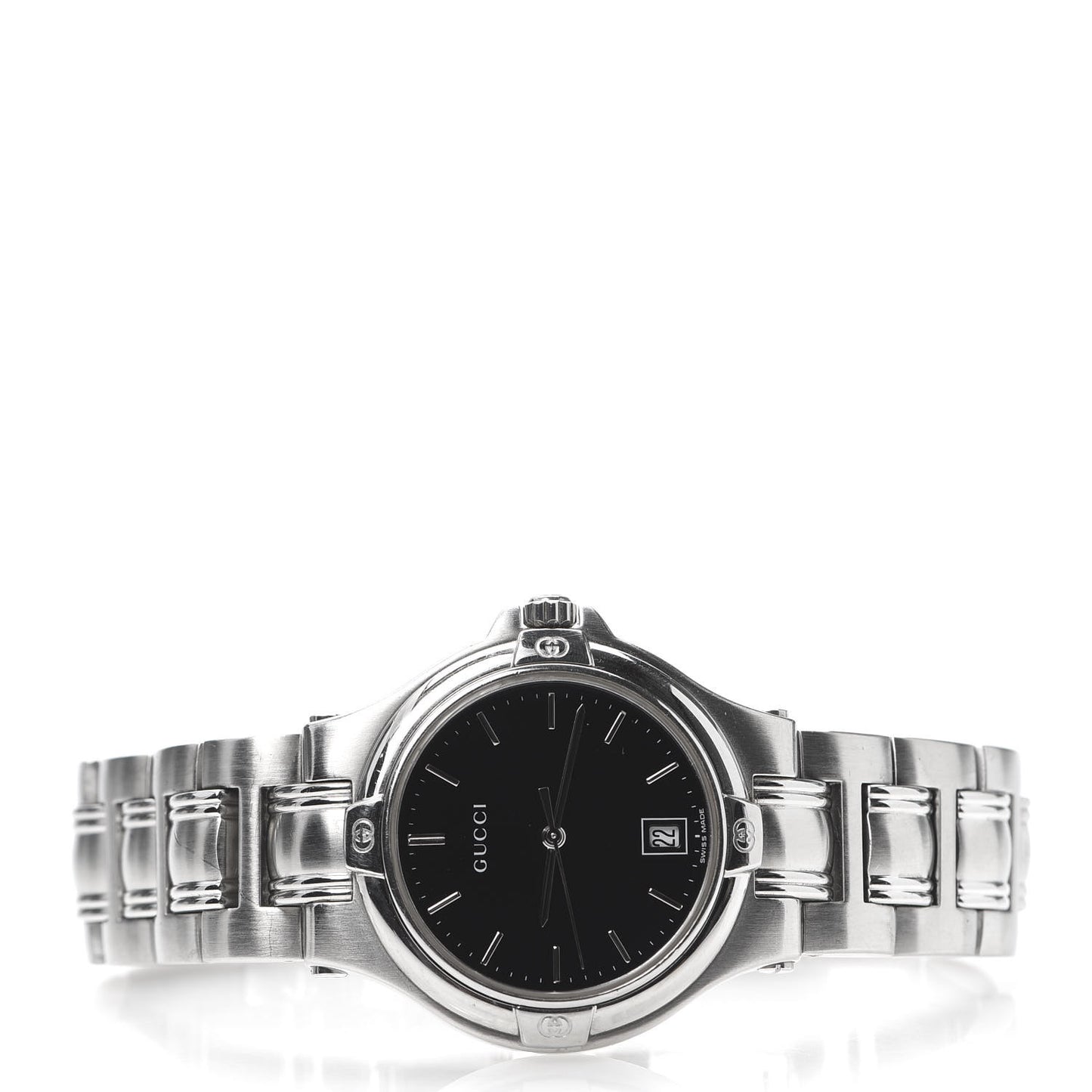 Stainless Steel 35mm 9040M Quartz Watch Black