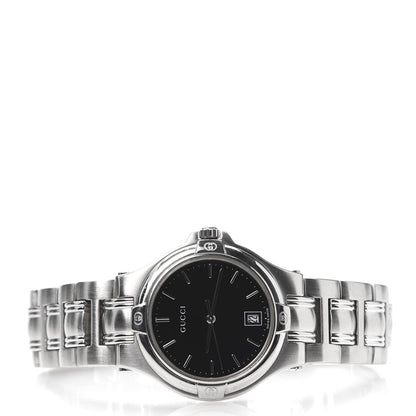 Gucci Stainless Steel 35mm 9040M Quartz Watch Black 3 of 7