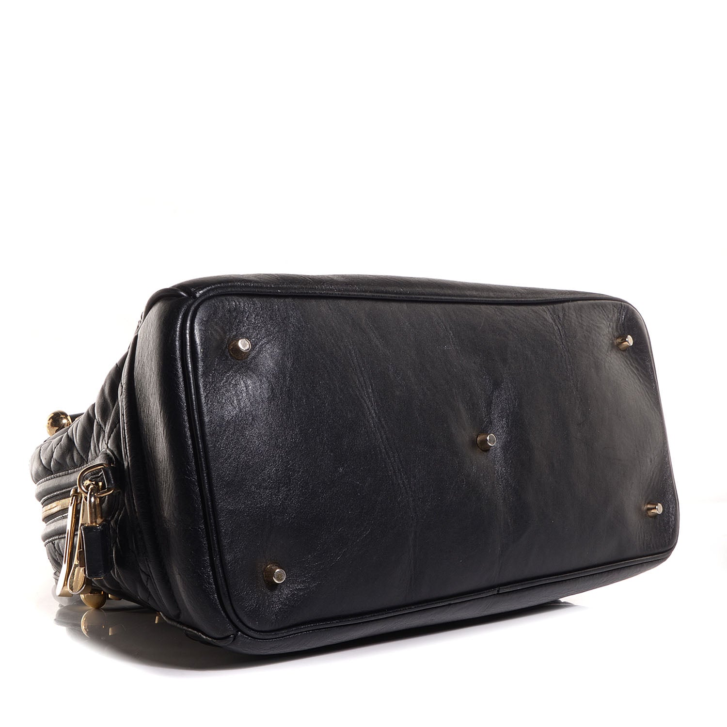 Burberry Leather Quilted Westbury Tote Black 4 of 9