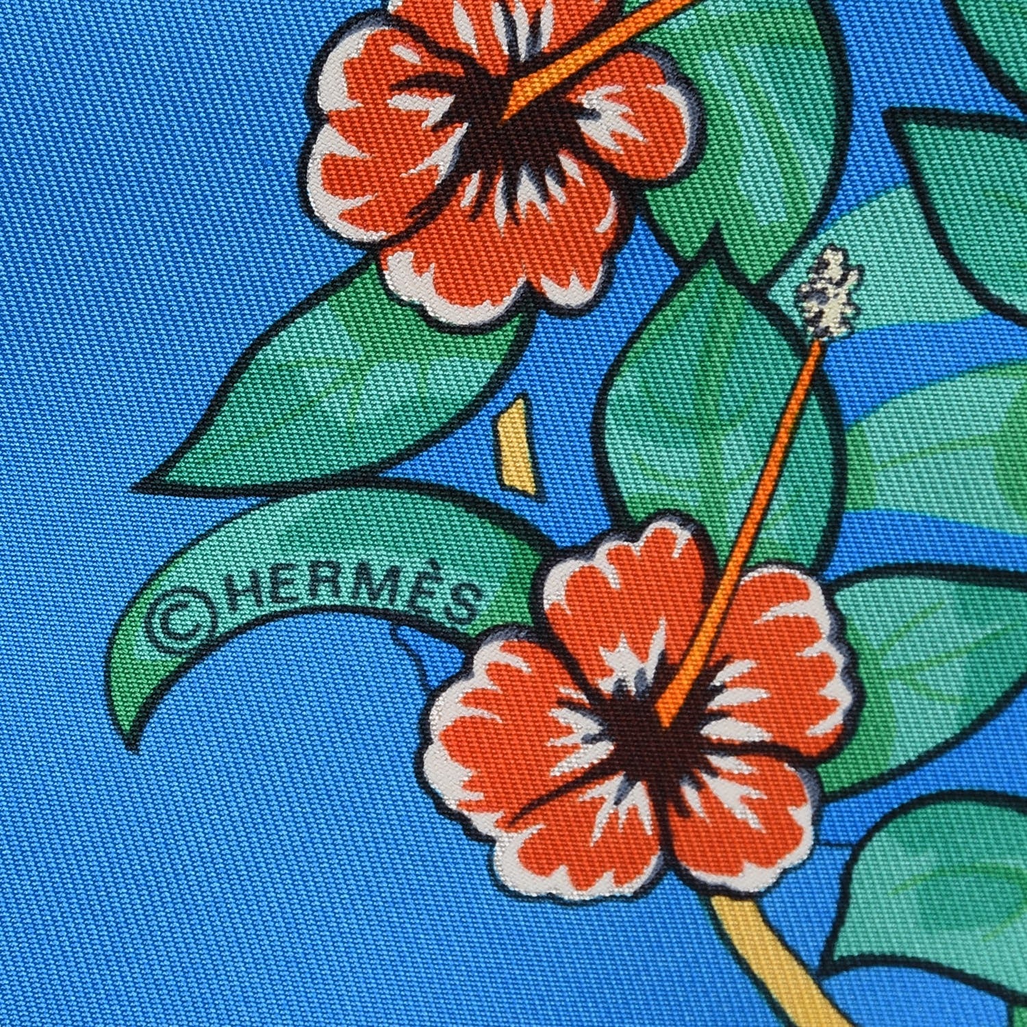 Hermes Silk Jungle Love Scarf 90 7 of 8