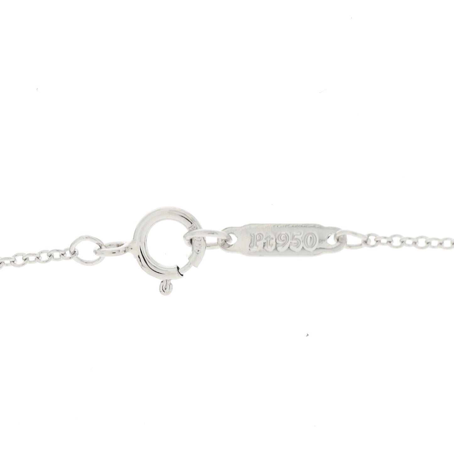 Platinum Diamond Large Cross Pendant Necklace