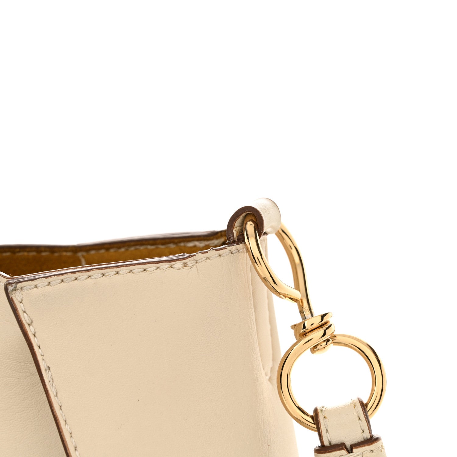 Stella McCartney Eco Alter Nappa Perforated Logo Mini Crossbody White 14 of 14