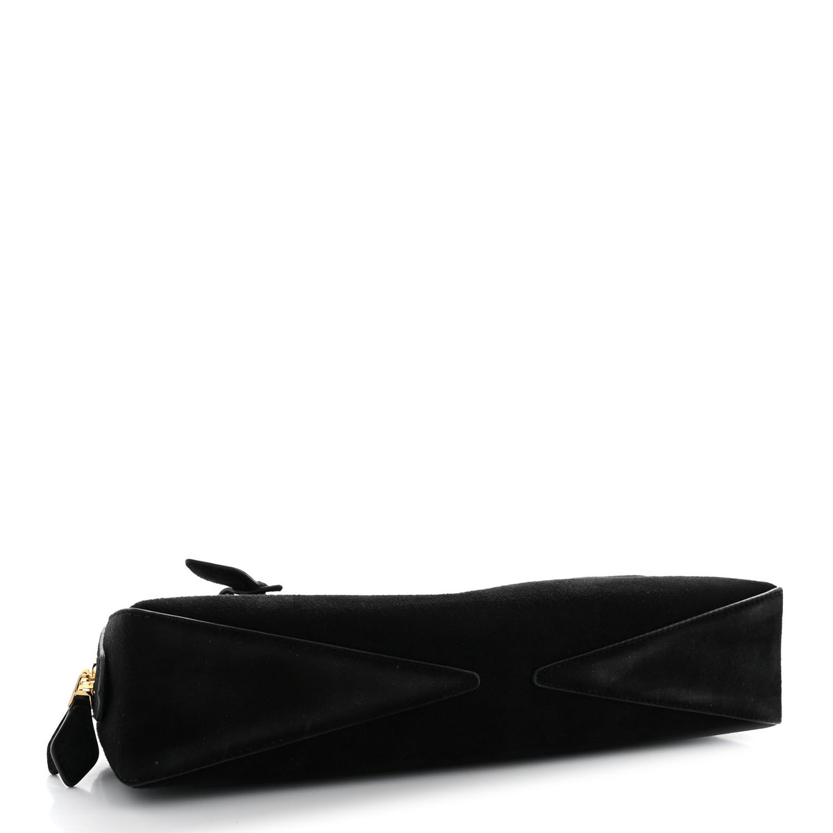 Alaia Suede Goatskin Le Teckel Clutch Black 5 of 11