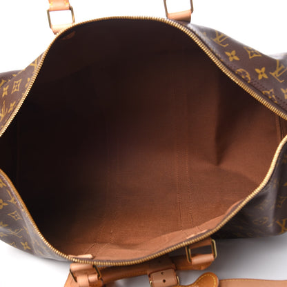 Louis Vuitton Monogram Keepall Bandouliere 50 6 of 17