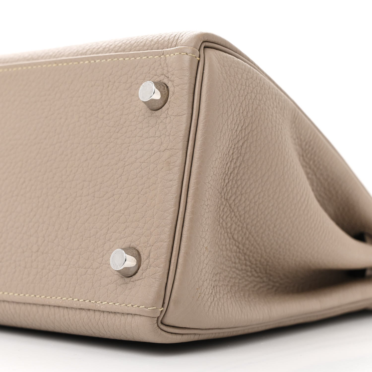 Hermes Togo Kelly Retourne 28 Gris Tourterelle 10 of 11