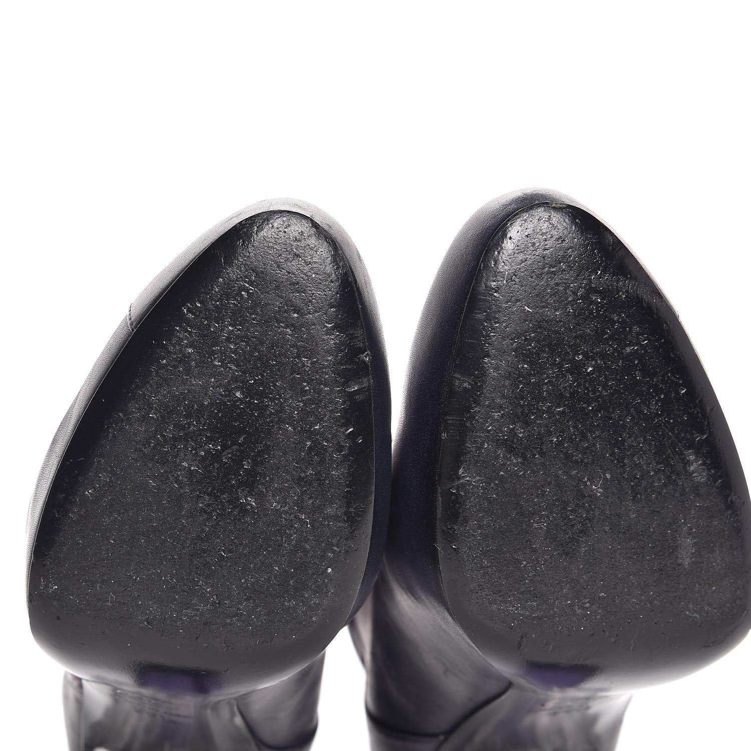 Chanel Lambskin Lucite Pump 35.5 Purple Clair 8 of 15